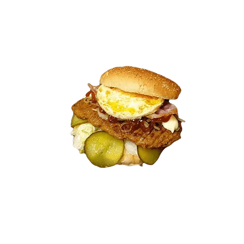 D&eacute; Kapteyn burger van Cafetaria de Kapteyn